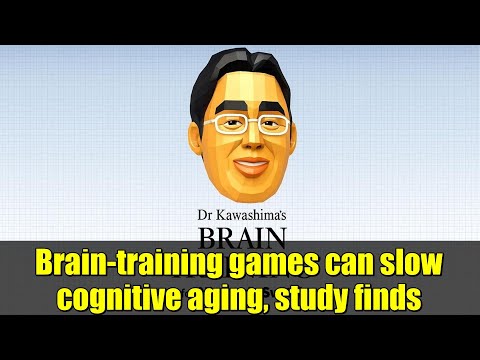 Brain-training games can slow cognitive aging, study finds
