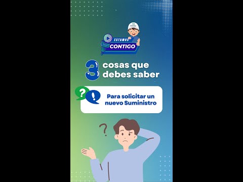 ¿Cómo obtener un nuevo suministro?