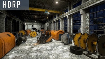 [HDRP Unity] Abandoned Factory Scene Night