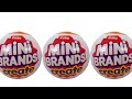 Zuru mini brands create masterchef series mystery capsule diy mini food unboxing review