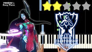 Phoenix | Worlds 2019 - League of Legends 《Piano Tutorial》 ★★☆☆☆