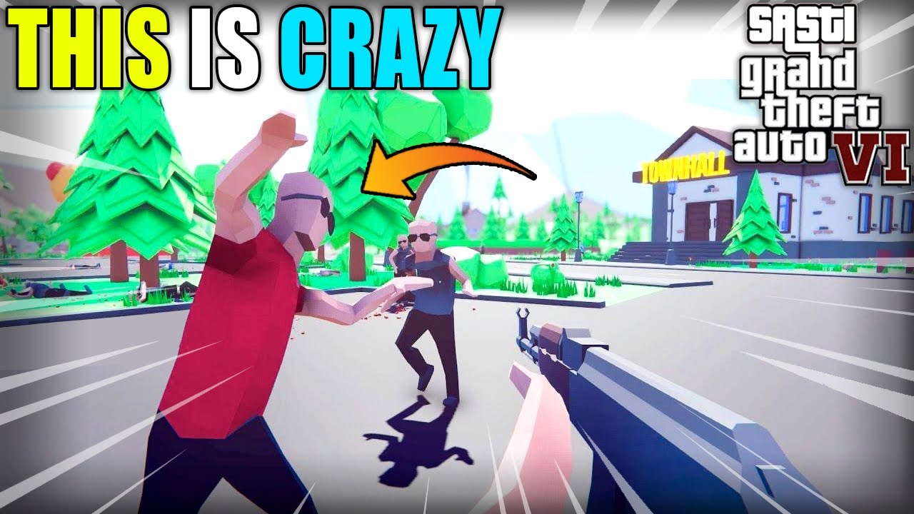 TIME TO PLAY SASTI GTA 6 | DUDE SIMULATOR | HS GAMING