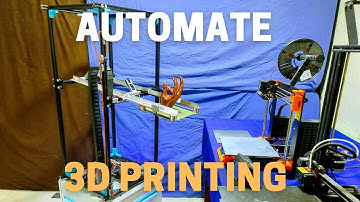 This Robot can Automate your 3D Printers
