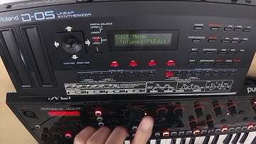 Roland D-05 4Partials