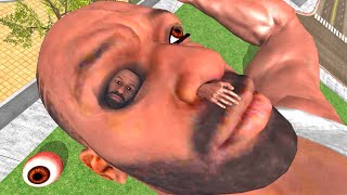 Franklin Fall in Deepest Eye Hole - INDIAN BIKE DRIVING 3D