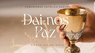 Video thumbnail of "Dai-nos a Paz | Banquete Eterno [ Lyric Video ] - Shalom 40 anos"