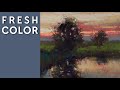 Landscape Painting Demo – Fresh Color