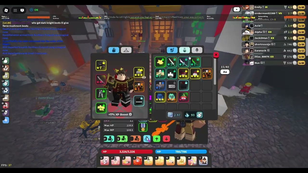 Vesteria Cursing   BEST scrap sword in the game