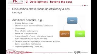 RoI: 10 Key Drivers - 9) Development - beyond the cost