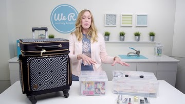 Craft Storage Solutions by We R Memory Keepers