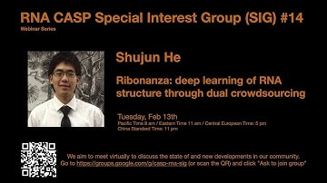 Shujun He - Ribonanza: deep learning of RNA structure through dual crowdsourcing