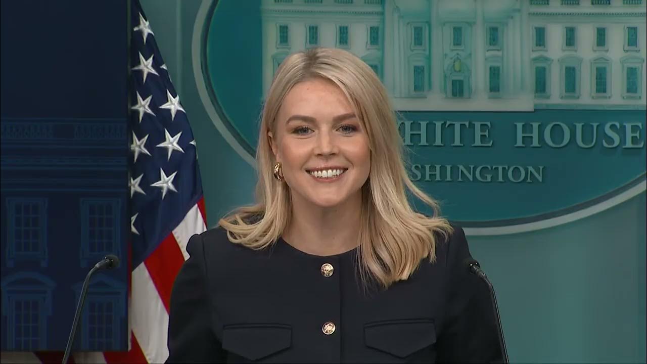 FULL: Karoline Leavitt White House press briefing | April 22, 2025 - YouTube