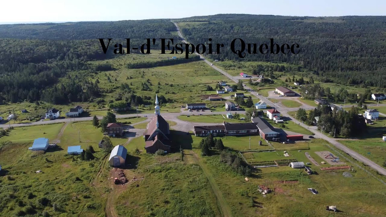 Vald'Espoir Quebec,Drone Video 4k YouTube