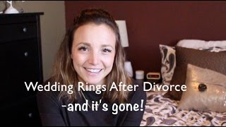Wedding Rings After Divorce | I Sold It (online) & Plans