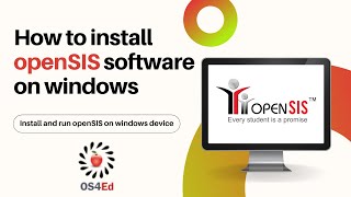 How to install openSIS on Windows PC
