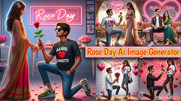 Rose Day Ai Photo Editing | Rose Day Ai Image Generator | Happy Rose Day Name Video Editing - Bing