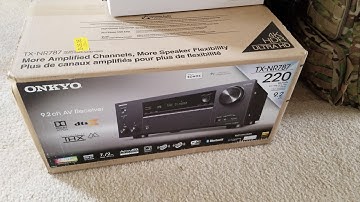 Moving + So much To Pack + Onkyo TX-NR787 for the New Place + Luminous