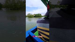 Berangkat menuju spot mancing muara sungai #fishing #spotmangrove #mancingdimuara