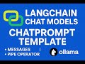 Class : 6 LangChain Chat Models Explained | ChatPromptTemplate, Messages &amp; Pipe Operator