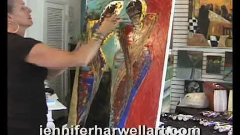 Picasso Angels jennifer harwell art