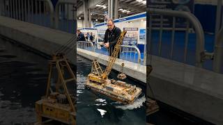 Miniature crane  #aishorts #miniature #generation #boat #ship