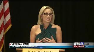 KVOA: Sinema Meets with VA Leaders to Discuss Care for Veterans