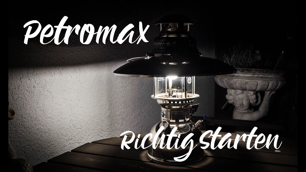 Petromax Glühstrumpf wechseln und richtig zünden V 1.2