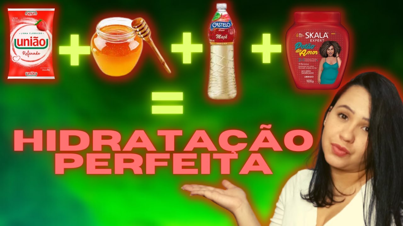 Como fazer Hidratação caseira / Veja o Resultado. - YouTube