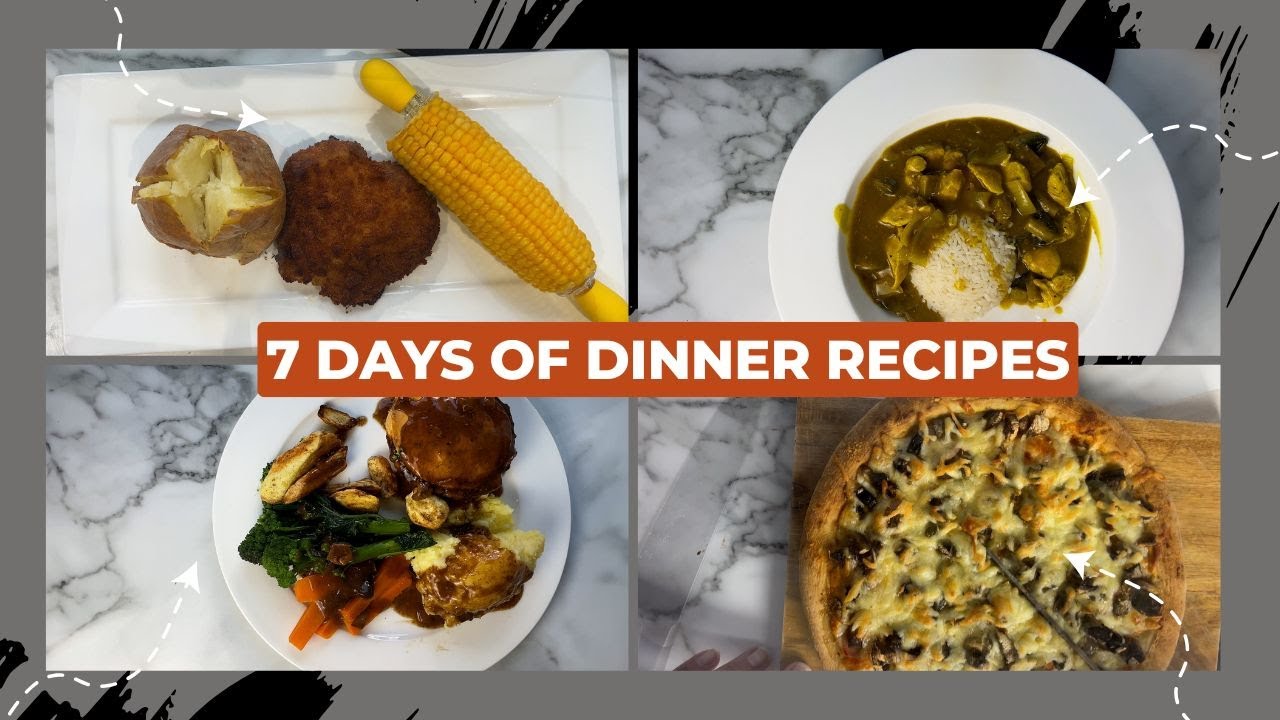 7 days of family dinners and recipes cooked from 22.09.25 - 28.09.25. What's for dinner UK
