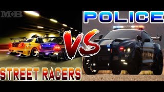 STREET RACERS vs POLICE Compilation- Motors Buzz screenshot 5