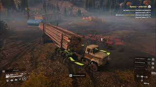 ГРАЄМО на Fleetstar F2070A. Доставляємо колоди на карєр #truck #грузовик #snowrunner #игры #gaming