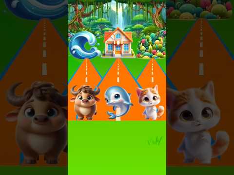 ضع جميع الحيوانات في أماكنها الصحيحة رسوم متحركة مضحك أفلام قصيرة رائجة ألعاب الولايات المتح