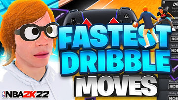 ADVANCED ISO DRIBBLE MOVES + FASTEST COMBOS ON NBA 2K22 -  HOW TO SCORE AND GET OPEN EASY
