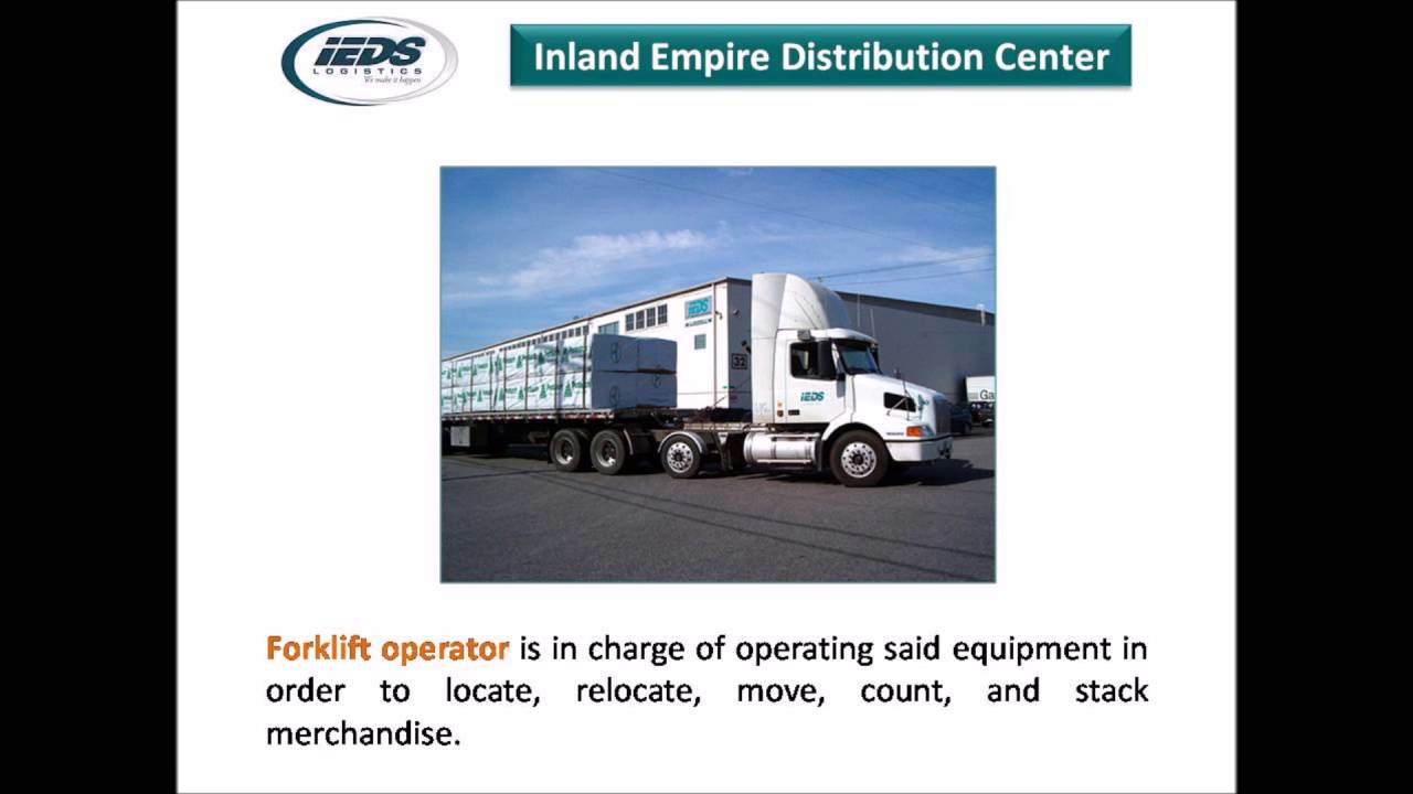 Inland Empire Distribution Center Jobs YouTube