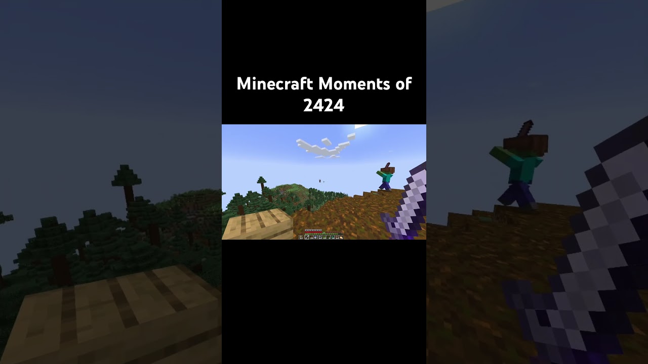 Minecraft Moments of 2424 #games #minecraft #gaming
