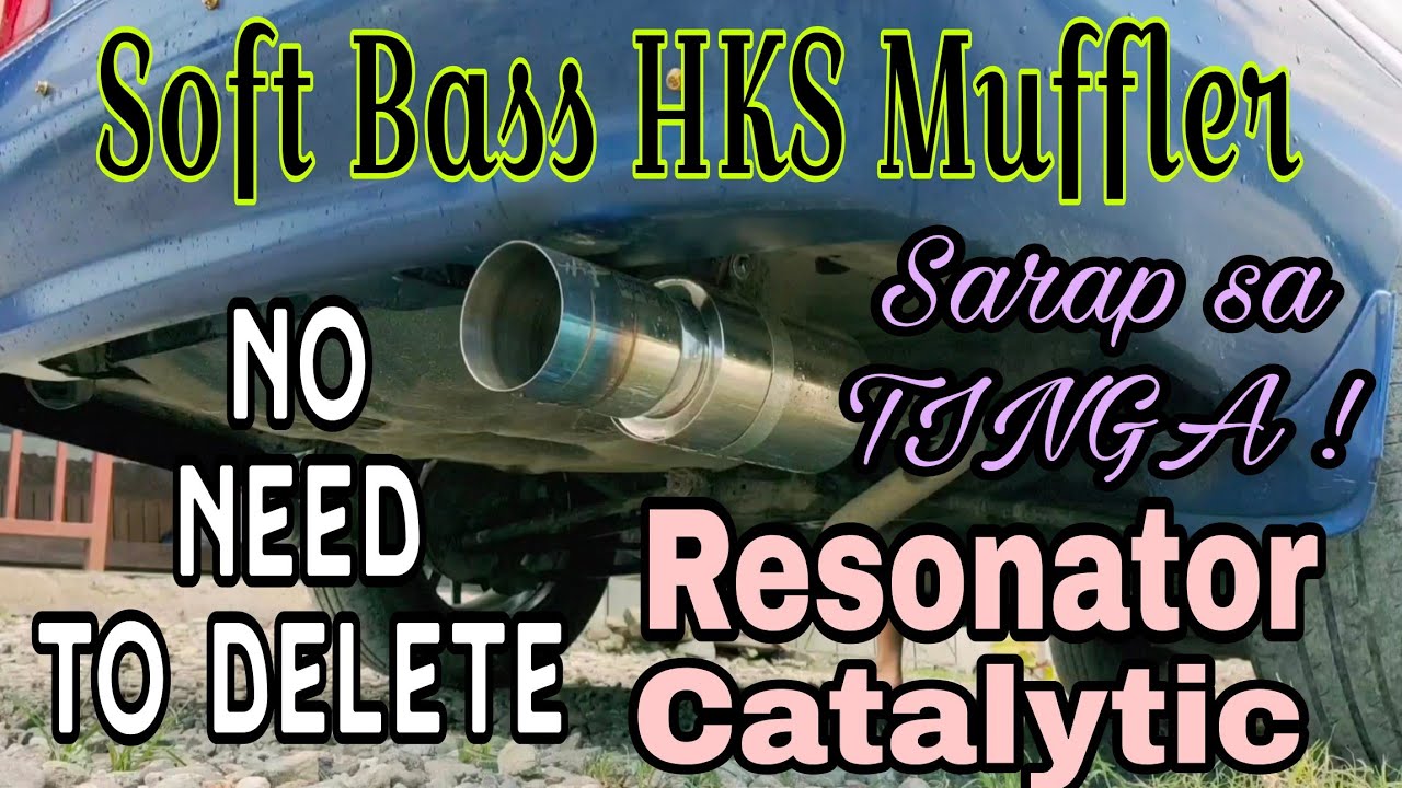 Hi Power HKS Muffler Installation at Toyota Corolla 1.6 Gli | Soft Bass HKS Muffler | 