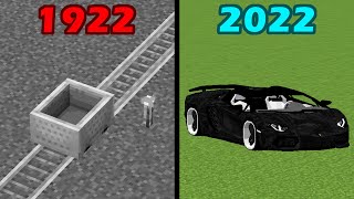 1922 vs 2022 car evolution