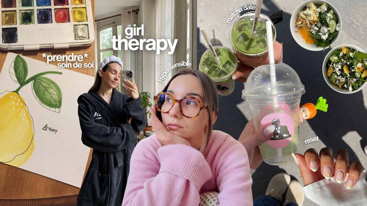GIRL THERAPY 🌸 7 jours pour se recentrer, prendre soin de soi et sa santé mentale | Introvert Diary