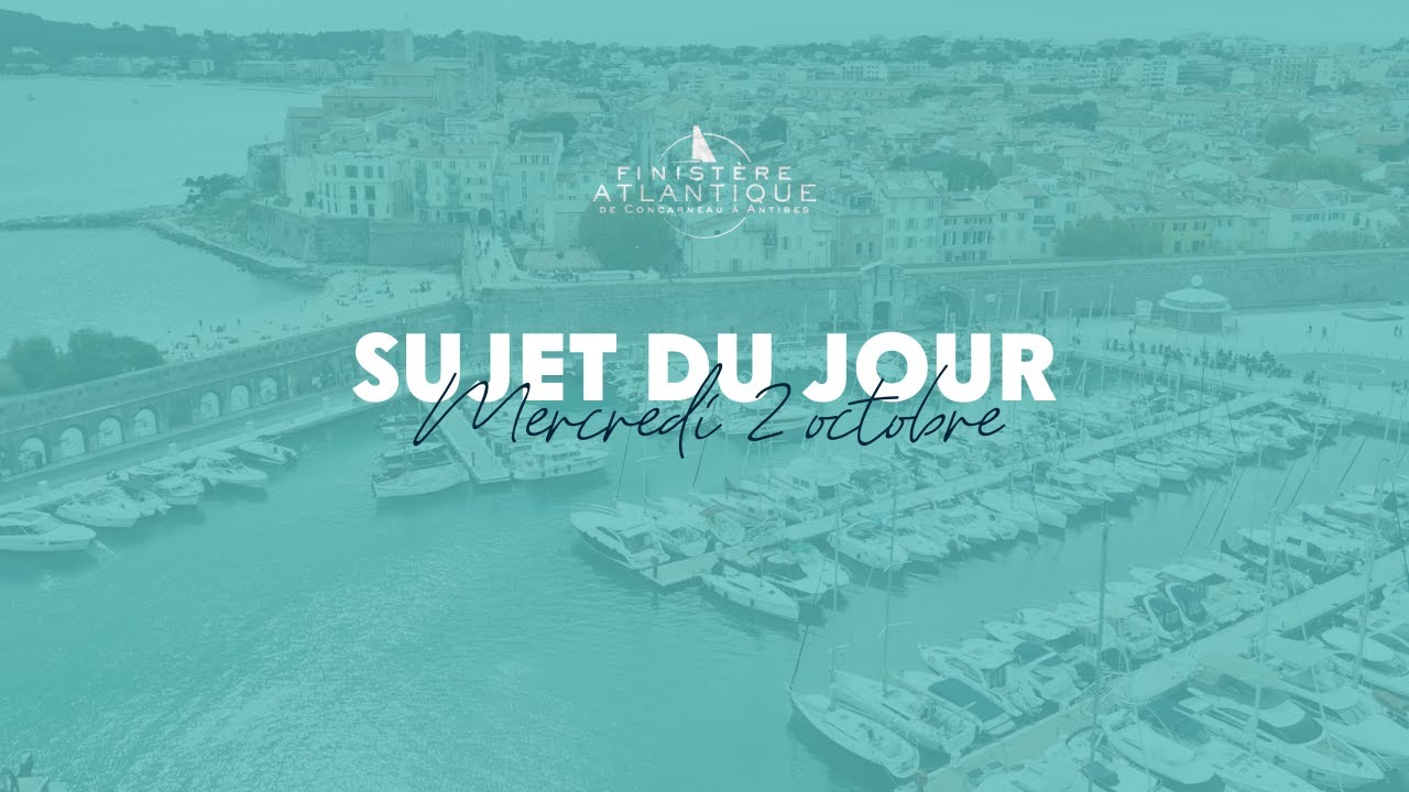 ⁣Sujet du jour - Mercredi 2 octobre | Finistère Atlantique
