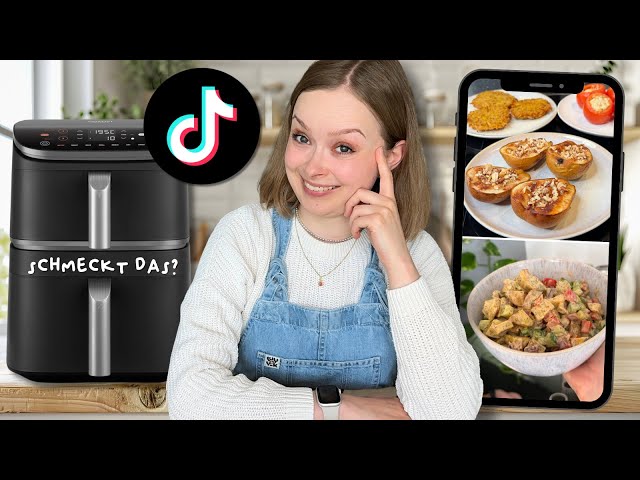 Ich teste virale Airfryer Rezepte TikTok 2026!