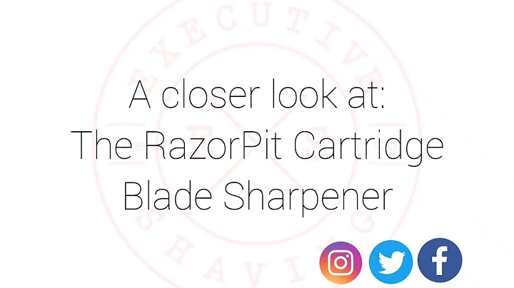 A Look at The RazorPit Blade Sharpener - What does it do? Reduce waste, save money, save the planet.