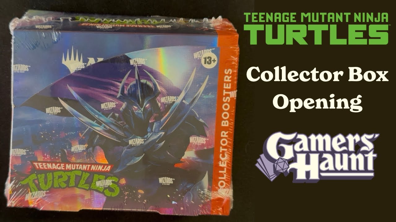 Collector Box Opening - Teenage Mutant Ninja Turtles! | MTG TMNT 