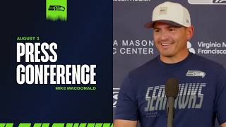 Mike Macdonald: "We Have Great Competition Going On In Our Secondary" | Seattle Seahawks