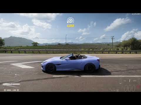 Convertible glitch with telemetry (T key) - Forza Horizon 5