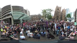 Climate Strike March Sydney Australia 2019 360 Vr Video