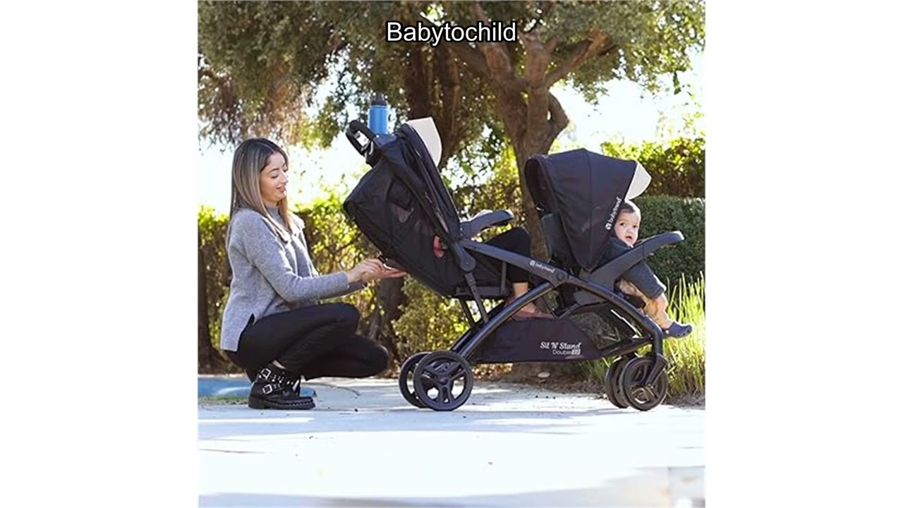 Обзор двухместной коляски Baby Trend Sit N' Stand Tandem: комфорт, безопасность и удобство.