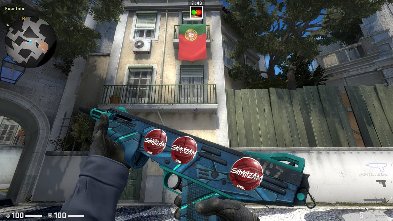 CSGO MAG-7 Cobalt Core Factory New - YouTube