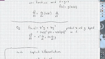 Section 14.4 - The Chain Rule