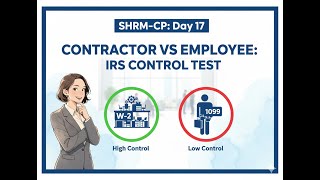 Workforce Management | Day 17| 30-Day SHRM-CP Exam Preparation Course | #shrmcertification