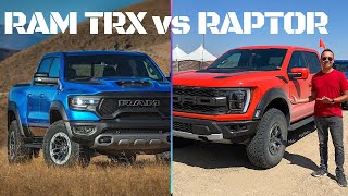 Nueva RAPTOR vs RAM TRX - Aquí tengo las PRUEBAS